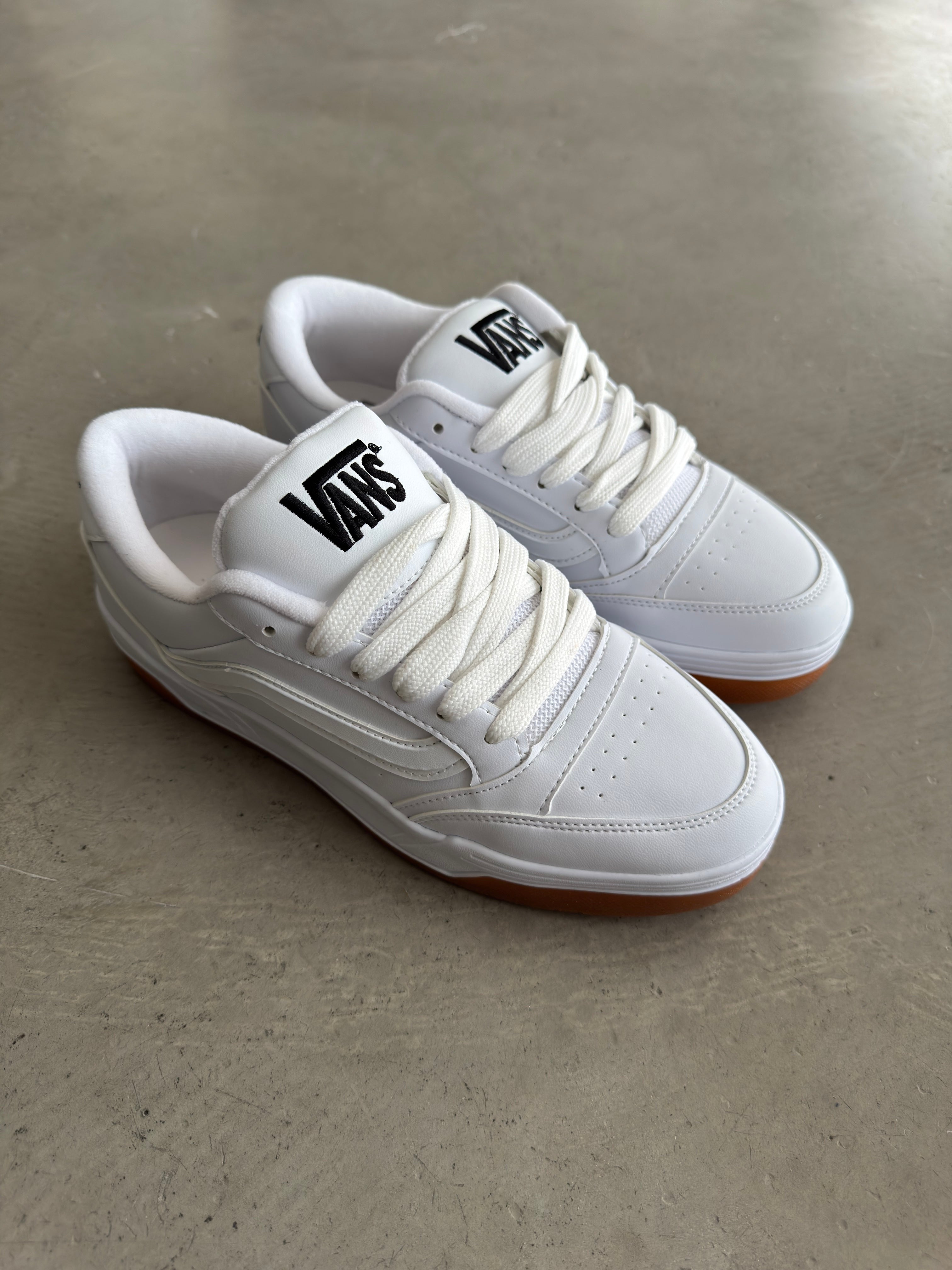 Vans Beyaz Krem Taban Sneakers