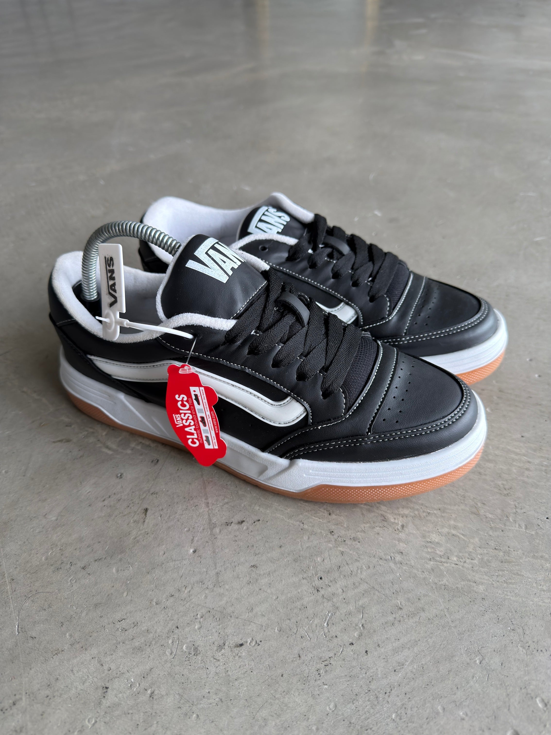 Vans Siyah beyaz Deri Sneakers