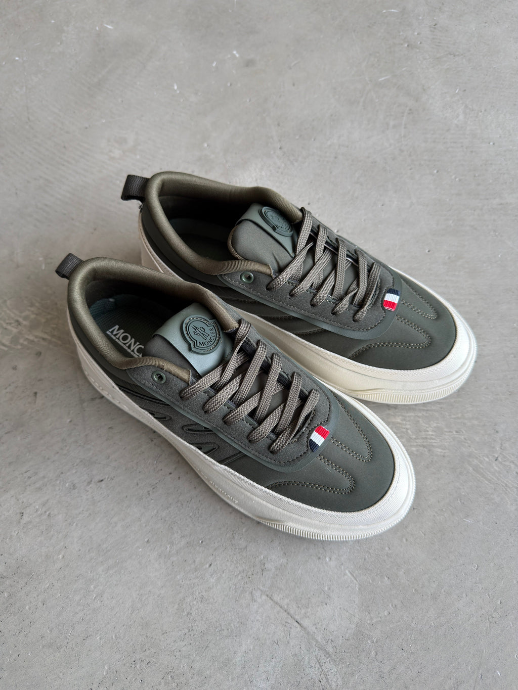 Moncler Haki Yüksek Taban