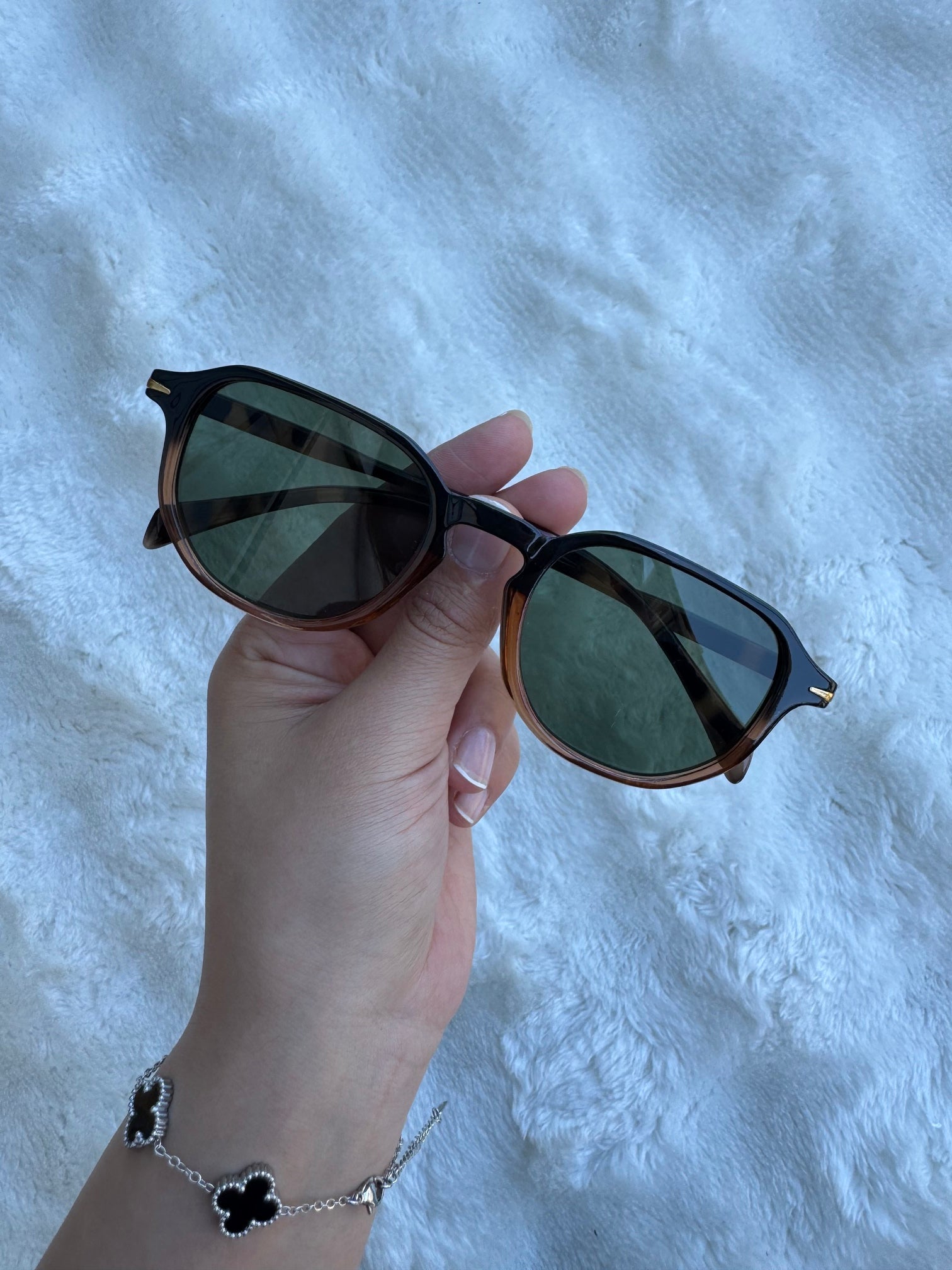 vintage oval leopar eyes  4037
